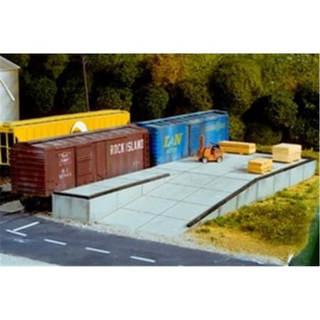 Grizzly Fitness HO Scale Loading Dock & Ramp BE1794867